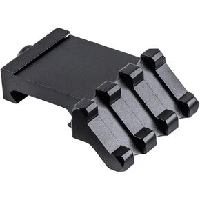 Lion Gears Picatinny 45 Degree Angle Mount, 1.37" Long with 3 Slots