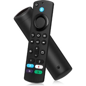 Replacement Remote Control Compatible with AMZ Smart TV Stick/Cube/Lite/4K Max/4K, 3rd Gen Smart TV, Fit for All Toshiba/Insignia/Pioneer Smart TVs