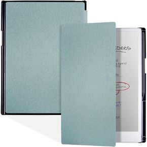BOZHUORUI Case for 11.8" Remarkable Paper Pro 2024 Tablet,with Auto Sleep/Wake,Slim Lightweight,Hard Back Shell Fabric Protective Cover with Built-in Pen Holder (Denim Grey)