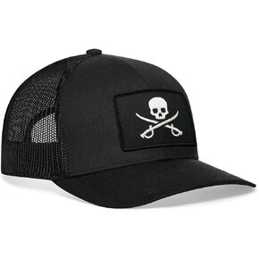 HAKA Lifestyle Trucker Hat for Men & Women, Adjustable Baseball Hat, Mesh Snapback, Sturdy Outdoor Golf Hat