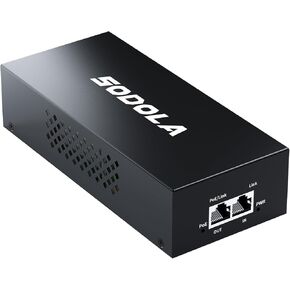 8-Port Unmanaged 2.5G Switch and 2.5Gb PoE Injector