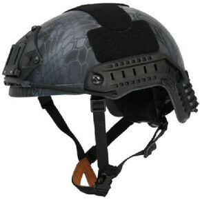 Lancer Tactical Airsoft Paintball Helmet Lightweight Polymer BallisticHelmet (Medium-Extra Large)