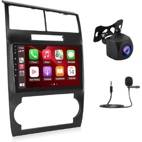 for Dodge Charger/Magnum 2005 2006 2007 Android Car Stereo [2+64G] - Wireless Carplay & Android Auto - 9 Inch Touchscreen Radio with EQ DSP, WiFi, GPS, Split Screen + AHD Rear View Camera