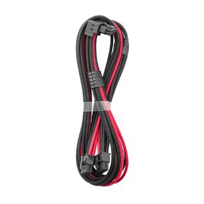 CableMod E-Series Pro ModFlex Sleeved 12V-2x6 12VHPWR 90° StealthSense PCIe Cable for EVGA G/G+ / P/P+ / T - Variant B (White, 16-pin to Dual 8-pin, 60cm)