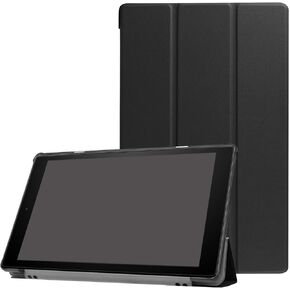 All-New Fire HD 10 2019 9th Generation Case- Ratesell Premium Folio Smart-Shell Stand Case Cover with Auto Sleep/Wake for All-New Fire HD 10 (7th Generation, 2017 Release) Black