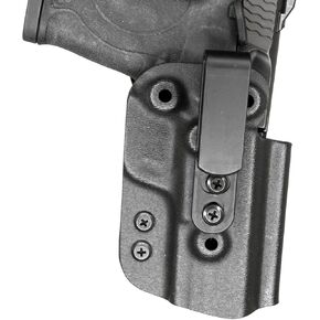 Fortitude EZSW9 CCW Holster for Smith & Wesson M&P9 Shield EZ, Optics Ready, IWB Belt Clip (Included) & OWB Compatible (DOTS OWB Belt Attachment Not Included) & MOD Wing Compatible (Not Included)