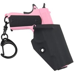 Tactical Detachable Mini 1911 Airsoft Pistol Keychain with Holster