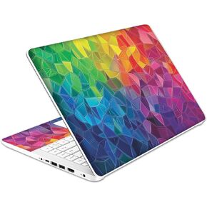 Laptop Skin Decal HP 14" - Mozaic, Laptop Cover Sticker, No Cutting Required, No Bubble, Waterproof, Scratch Resistant - Including Wide Screen and Wrist Pad