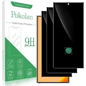 2+2 Pack Privacy Screen Protector for Samsung Galaxy S24 FE 5G Tempered Glass, 2 Pack Privacy Film + 2-Pack Camera Lens Protector, Anti Spy Protection, Bubble Free, Case Friendly, Easy to Install
