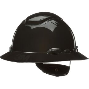 3M Hard Hat SecureFit H-800 Series Full Brim Style Safety Helmet with Uvicator Sensor, 4-Point Pressure Diffusion Ratchet Suspension, ANSI Z87.1