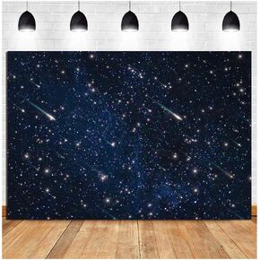 Night Sky Star Universe Space Starry Photo Backdrops Galaxy Stars الأطفال