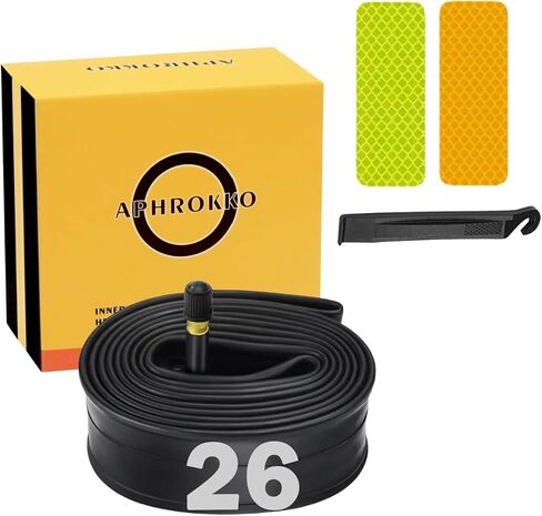 Bike Tube, Aphrokko Fat Tire Bike Tube Inner Tubes with Schrader Valve Ebike Tube Beach Bike Snowmobile Tubes in Saudi Arabia