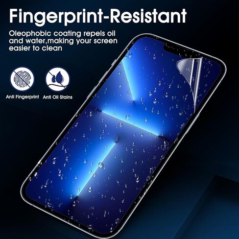 3 Pack iPhone 13/13 Pro TPU Screen Protector, Self-Healing HD Clear Soft Flexible Hydrogel Film Compatible for iPhone 13/13 Pro 6.1" - Scratch-Resistant, Easy to Install, Easy Installation in Kuwait
