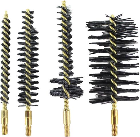 Pro-Shot ProductsGun Brush, Bronze Bristles, Double Ended, Clam Pack in Saudi Arabia