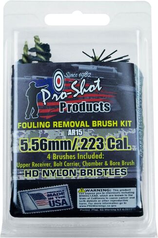 Pro-Shot ProductsGun Brush, Bronze Bristles, Double Ended, Clam Pack in Saudi Arabia