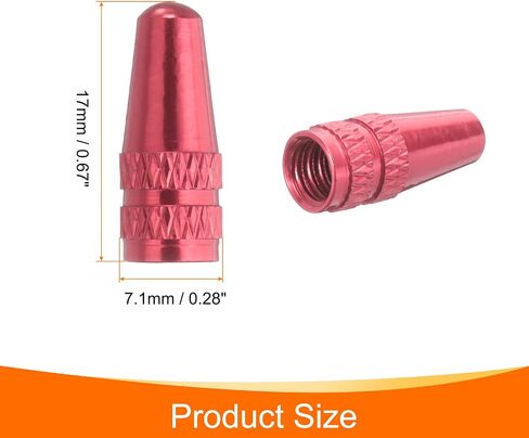 Harfington Pike Valve Caps Anodized Aluminium Road Road Bicycle Air Tire Valve Caps Caps Dust Racing in Saudi Arabia