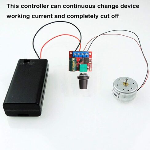 Gebildet 3pcs Mini DC Motor PWM Speed Controller, DC 5V-35V 5A Speed Adjustable Switch Module, 6V 12V 24V Variable Voltage Regulator Dimmer Governor Switching Build with LED Indicator in Saudi Arabia