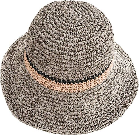 KXF Women Summer Floppy Beach Straw Sun Hat Wide Brim UPF 50+ Adjustable Foldable Travel Sunhat for Ladies in Saudi Arabia