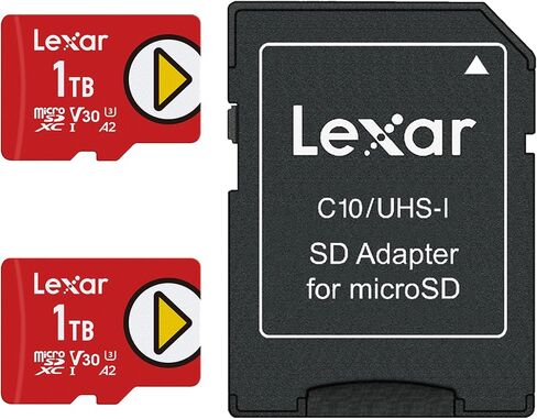 Lexar Play PRO MicroSD Express Card Reader, USB 3.2 Gen 2, up to 900MB/s Read, Compatible with Express microSD UHS-I Card (LRW540U-RNHNG) in Saudi Arabia