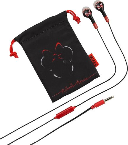 Mickey Mouse Noise Isolating earphones with Travel Pouch, DY-M153 in Saudi Arabia