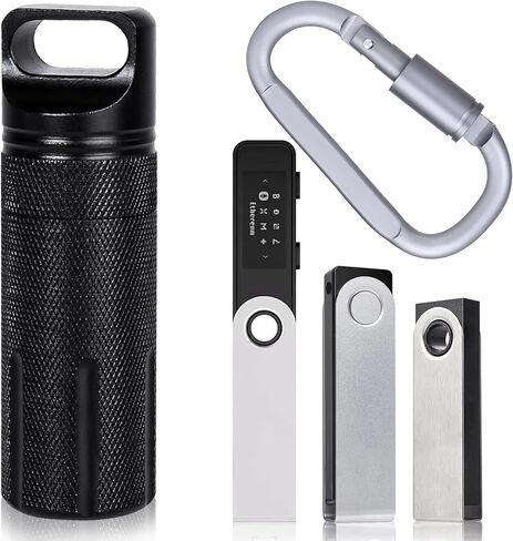 Aenllosi for Ledger Nano X BTC Bitcoin Crypto Hardware Wallet Aluminum Alloy Case in Kuwait