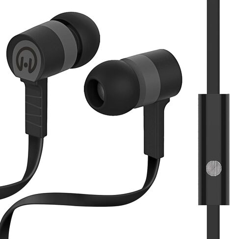 HyperGear in-Ear Wired Earphones with Mic Noise Isolating Fit Earbuds with 3.5mm Aux Jack for Computers, Laptops Tablets, Cell Phones & More [Blue] in Kuwait