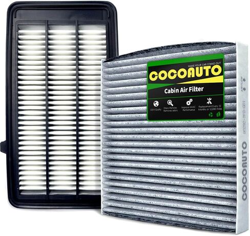 (Hybrid Only) COCOAUTO Cabin Engine Air Filter Kit for CRV Hybrid (2023-2025), Accord Hybrid (2023-2025), Civic Hybrid 2025, Replace 172206MAJ01, LX3763 (Not for Gas) in Saudi Arabia
