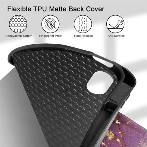 Mektron Case for 2025 iPad 11 inch A16 11th Gen Fit iPad 10th Generation 10.9 inch 2022, Tablet Cover with Trifold Stand + Pencil Holder + Auto Wake/Sleep + TPU Back Cover, Watercolor FlowerC328 in Kuwait