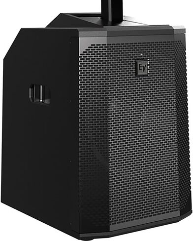 Electro-Voice Evolve 50 Portable 1000W Bluetooth-Enabled Subwoofer and Column Speaker Kit Bundle with EVOLVE50-SUBCVR Cover for Evolve 50 Subwoofer, Black in Saudi Arabia