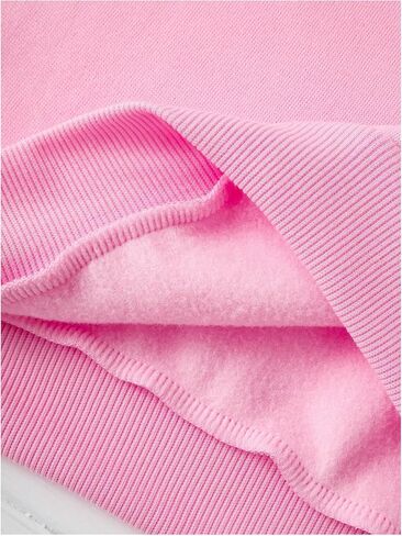 Soly Hux Crew Neck Neck Long Long Pullover Sweatshirts Letter Graphic قمم القميص فضفاضة in Kuwait