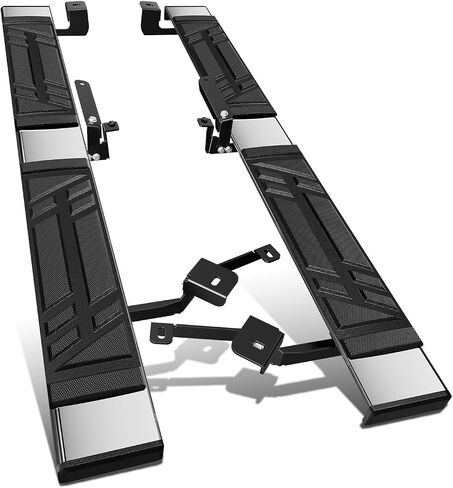 DNA MOTORING 6.5" Running Boards Side Steps Compatible with Toyota RAV4 2019-2024, Toyota RAV4 Prime 2021-2024, with Mounting Brackets, STEPB-U-RAV419-T1 in Saudi Arabia