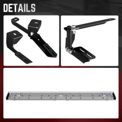DNA MOTORING 6.5" Running Boards Side Steps Compatible with Toyota RAV4 2019-2024, Toyota RAV4 Prime 2021-2024, with Mounting Brackets, STEPB-U-RAV419-T1 in Saudi Arabia