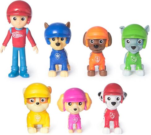 Paw Patrol: Rescue Wheels, 6-Piece Pup Squad Racers, Toy Cars Gift Set, Kids Toys for Boys & Girls Ages 3 and Up in Saudi Arabia