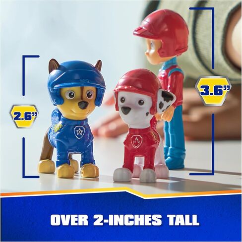 Paw Patrol: Rescue Wheels, 6-Piece Pup Squad Racers, Toy Cars Gift Set, Kids Toys for Boys & Girls Ages 3 and Up in Saudi Arabia