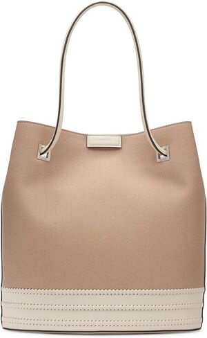 Calvin Klein Ash North/South Tote, Cherub White in Saudi Arabia