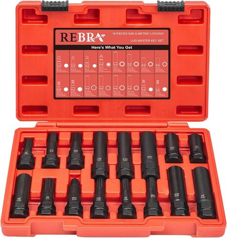 2 قطعة 6 spline و 7 spline مجموعة المقبس الجوز ، spline lug nut lock ، أداة إزالة الجوز العجلة لسهولة التثبيت وإزالة المكسرات العربية على عجلات ما بعد البيع in Saudi Arabia