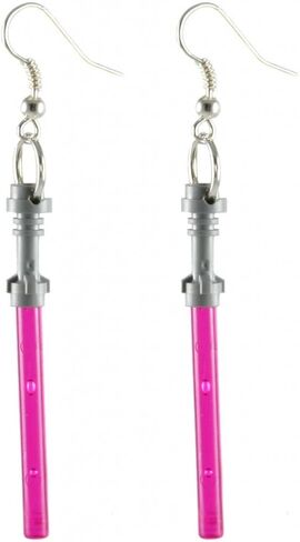 LEGO Lightsaber Earrings Green Jewelry in Saudi Arabia