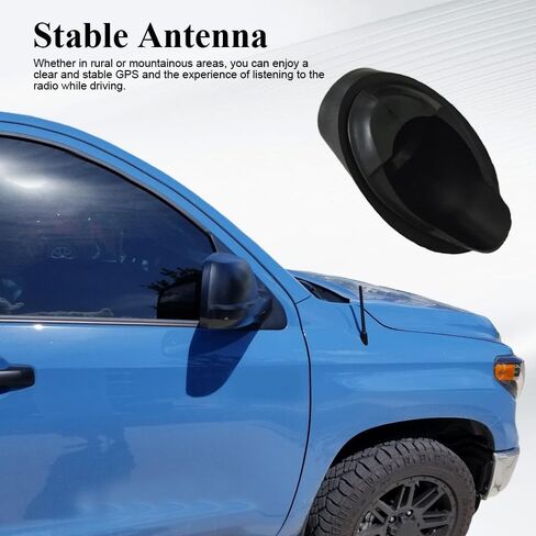 Antenna Base, Car Antenna Base Replacement, 86392-35031 Rubber Antenna Bezel Ornament, Car Radio Antenna Ornament Grommet Mount Antenna Topper Compatible with Toyota FJ Cruiser (86392-35031) in Kuwait