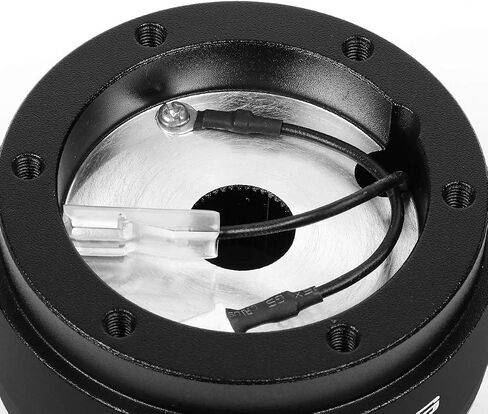 Generic NRG Innovations SRK-185H Steering Wheel Short Hub Adapter Kit + LED Keychain Flashlight, black (NRG-SRK-185H) in Saudi Arabia
