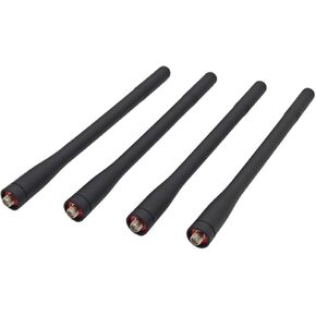 (4 Pieces) Walkie-Talkie Antenna VHF 136-174MHz Spiral Antenna, Compatible with Kenwood KRA-26M TK-2000E TK-260 TK-270 TK-280 TK-5220 TK-5210 TK-2207 TK-2200 TK-2170 TK-2160 Two-Way Radio