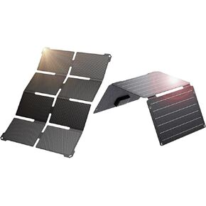 BigBlue 25W Solar Panle Charger مع منافذ USB-A و USB-B وألواح شمسية محمولة BIGBLUE 30W