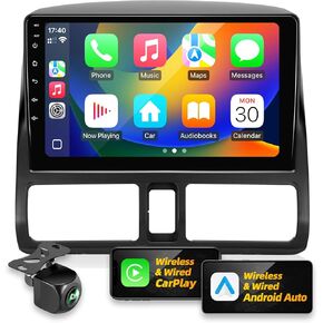 ل CRV 2002-2006 راديو متوافق مع اللاسلكي Carplay Android Auto Upgrade Android Car Stereo Bluetooth Mavigation GPS Touchnen