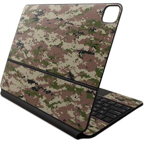 Skin Compatible with Apple Magic Keyboard for iPad Air 13-inch (M2) 2024 - Urban Camo - Premium 3M Vinyl Protective Wrap Decal Cover - Easy to Apply | Crafted in The USA by MightySkins