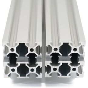 Iverntech 5PCS 1220mm 2040 V Slot Aluminum Extrusion 48.03 inches Black Aluminum Profile European Standard Anodized Linear Rail for DIY 3D Printer and CNC Machines in Kuwait