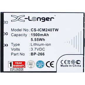 XPS Replacement Battery Compatible with ICOM IC-M23 IC-M24 PN ICOM BP-266