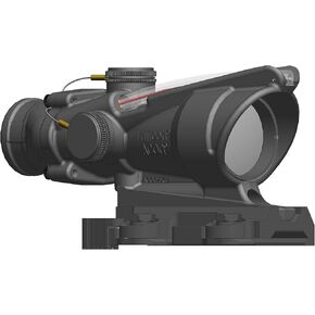 Trijicon 4x32 ACOG with Red Horseshoe/Dot M855 RCO Reticle and Quick Release Mount