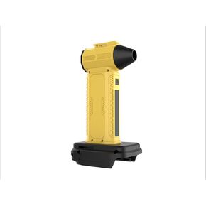 منفاخ الهواء المضغوط الكهربائي 300000 دورة في الدقيقة متوافقة مع Dewalt 20V بطارية توربو مروحة مروحة المنفاخ لا معلبة لتنظيف الثلج للثلوج (أصفر) (لا تشمل البطارية)