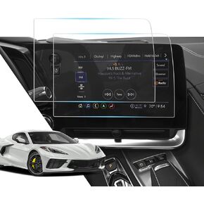 2 Pack Screen Protector For Chevrolet Corvette 2024 2023 2022,12 Inch Protective Film Compatible With Chevy Corvette Accessories