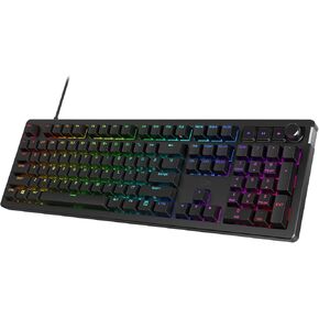 Rise Hyperx Sploy-لوحة مفاتيح ألعاب ميكانيكية قابلة للتبديل ساخنة ، كمبيوتر الشخصي ، مستشعر ضوء محيط ، محمولة على الحشية ، مفاتيح خطية (متجددة)