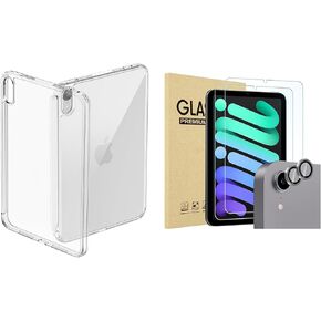 Clear Case Bundle with Screen Protector Set for iPad Mini 6 2021